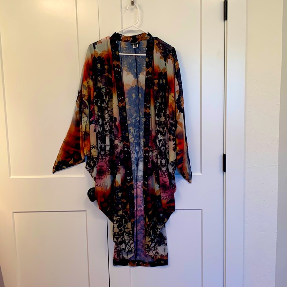 Cocoon Chiffon Kimono/ 3rd Piece boho/witchy/festival SO DREAMY 😍
